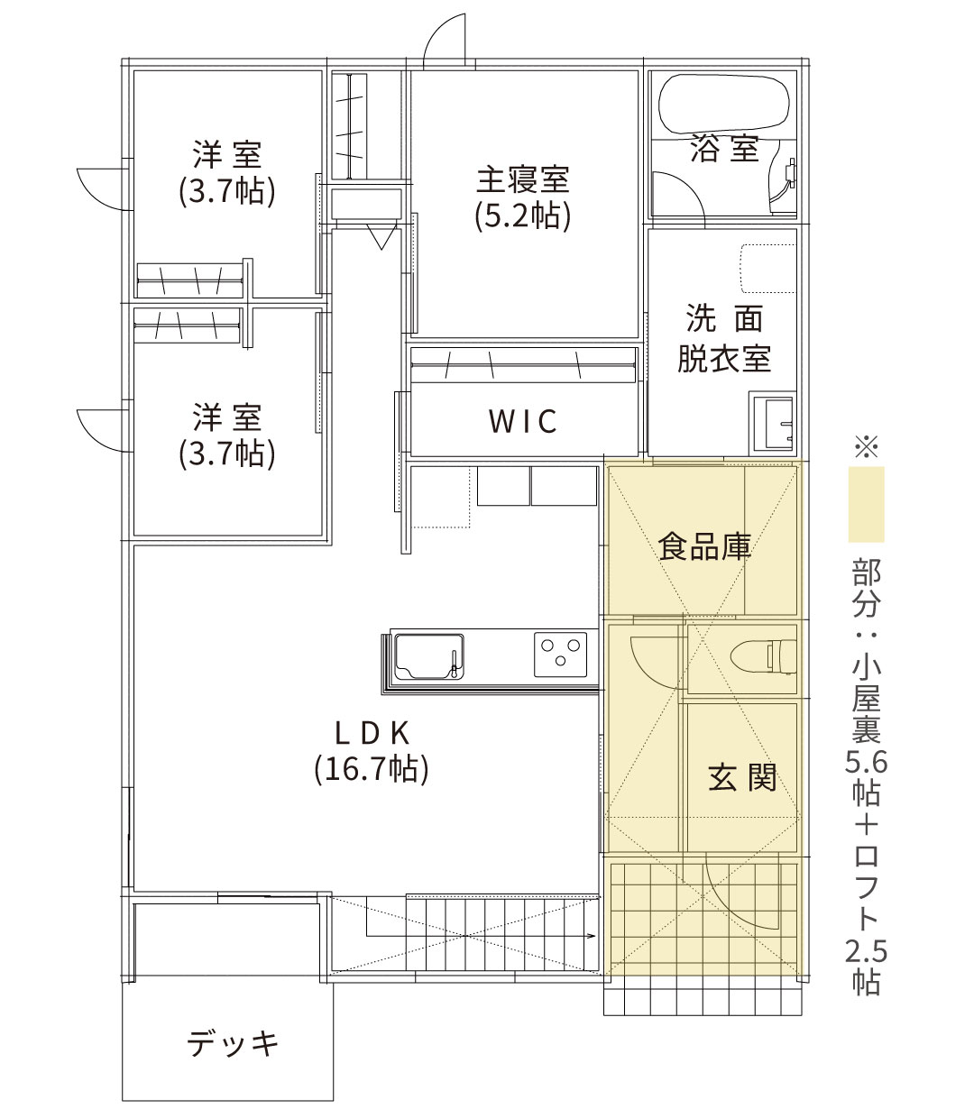 てとて RAUHA 間取り